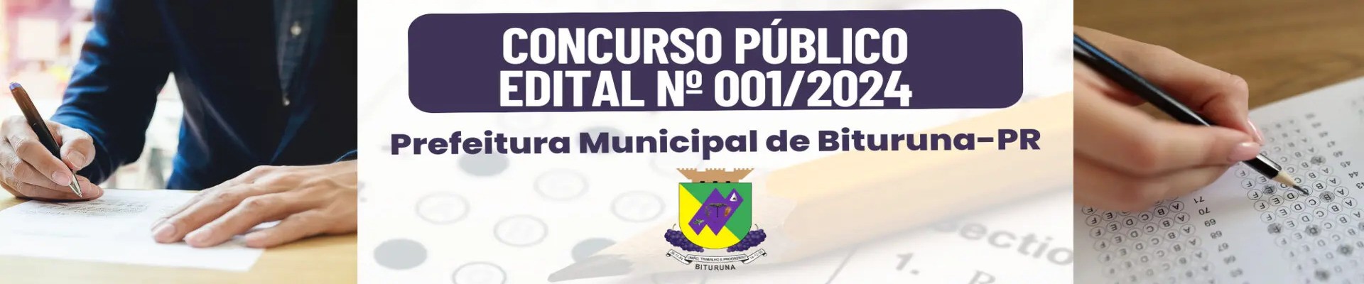 CONCURSO PÚBLICO EDITAL DE ABERTURA Nº 001/2024