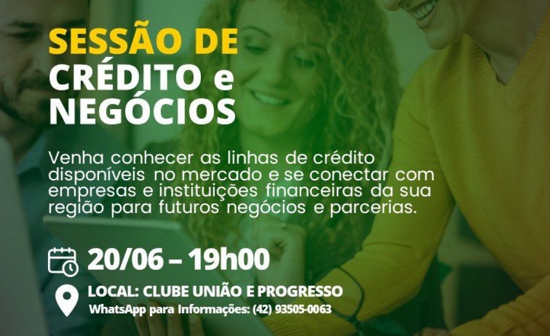 Participe do maior e melhor evento voltado ao crédito em Bituruna